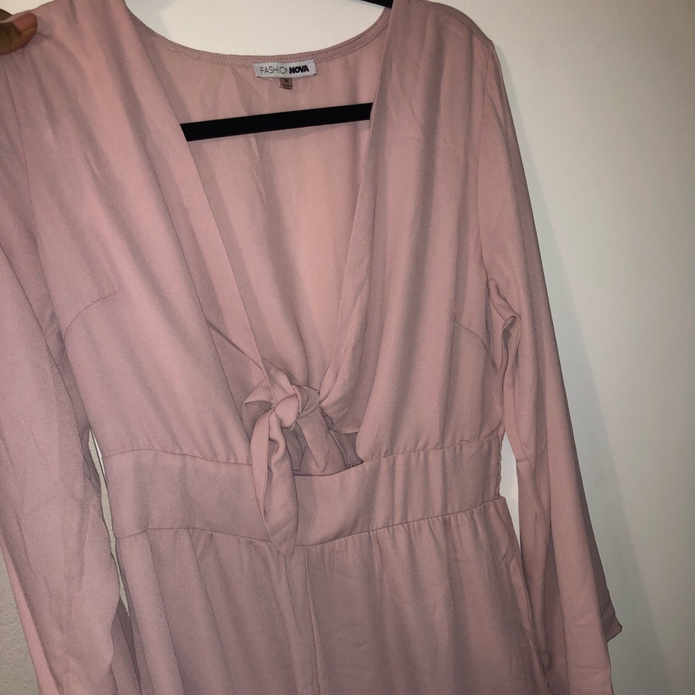 Pink romper